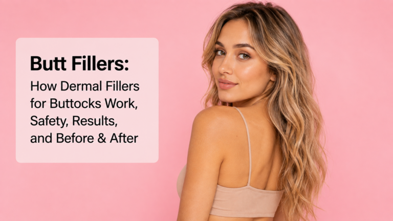 Butt Fillers: How Dermal Fillers for Buttocks Work, Safety, Results, and Before & After