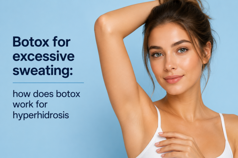 Botox for Excessive Sweating: How Does Botox Work for Hyperhidrosis